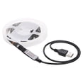 thumbnail image 2 of Yeacher LED Computer Case Strip Light Flexible RGB Lamp Tape Diode 5V Desk Screen TV Background USB Powered Remote Control 0.5M, 2 of 7