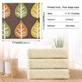 thumbnail image 3 of Autumn Leaves 6 Pack Kitchen Cleaning Cloths 11'' x 11'', Super Absorbent, Soft Double Layer Plush for Dish and Surface Cleaning, 3 of 9