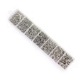 thumbnail image 1 of Ruiboury Jump Rings Crafts Making O Ring Closed Craft DIY Jewelry Findings Kit Decoration Components Connector Charm Accessory Handmade Silver, 1 of 6