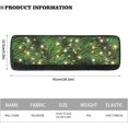 thumbnail image 2 of NETILGEN Refrigerator Door Handle Covers Set of 2, Non-Slip Kitchen Appliance Decoration Mat for Fridge Dishwasher Microwave Kitchen Home Christmas Decoration, Glitter Christmas Tree, 2 of 7