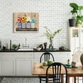 thumbnail image 3 of Flower Insprational Pictures 12x16inch Floral Living Room Canvas Birds Dining Room Wall Art Farmhouse Wall Art Hummingbird Kitchen Decor Decorations For Bedroom Motivational Wall Art Cute Paintings, 3 of 6