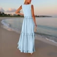 thumbnail image 5 of Drses‌‌ ‌‌‌‌‌‌‌‌‌‌‌‌‌‌‌‌‌‌‌‌‌‌‌‌‌‌‌‌‌‌‌‌‌‌‌‌‌‌‌‌‌‌‌‌‌‌‌‌‌‌‌‌‌‌‌‌‌‌‌‌‌‌‌‌‌‌‌‌‌‌‌‌‌‌‌‌‌ ‌‌‌‌Women's V-Neck Sleeveless Maxi Dress - Boho Flowy Ruffle Tiered Summer Sundress for Beach & Vacation, 5 of 7