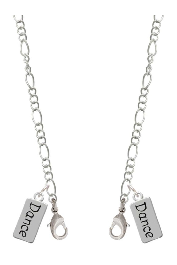 Silvertone Dance Silvertone Face Mask Necklace