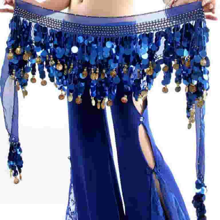 スペシャルオファ New Fashion Scarf Wrap Hip Dance Belly Chiffon Color Multi Dance