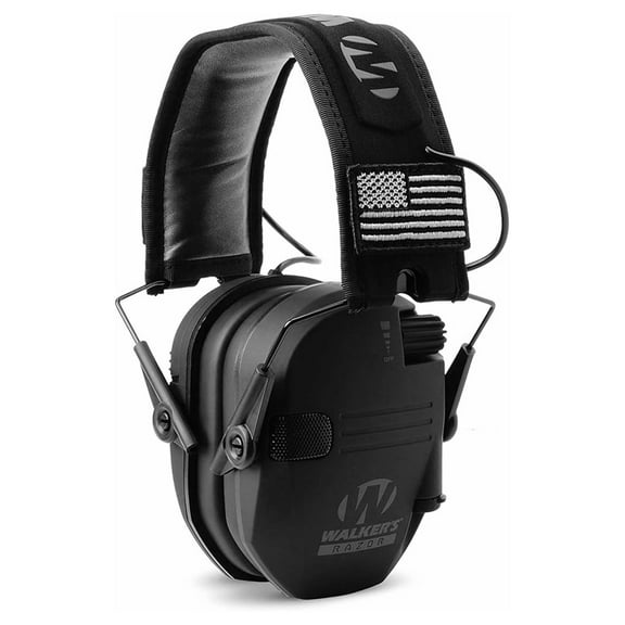 Razor Slim Ultra Low Profile Compact Design Adjustable Range Shooting Hunting Hearing Protection Electronic Earmuffs
