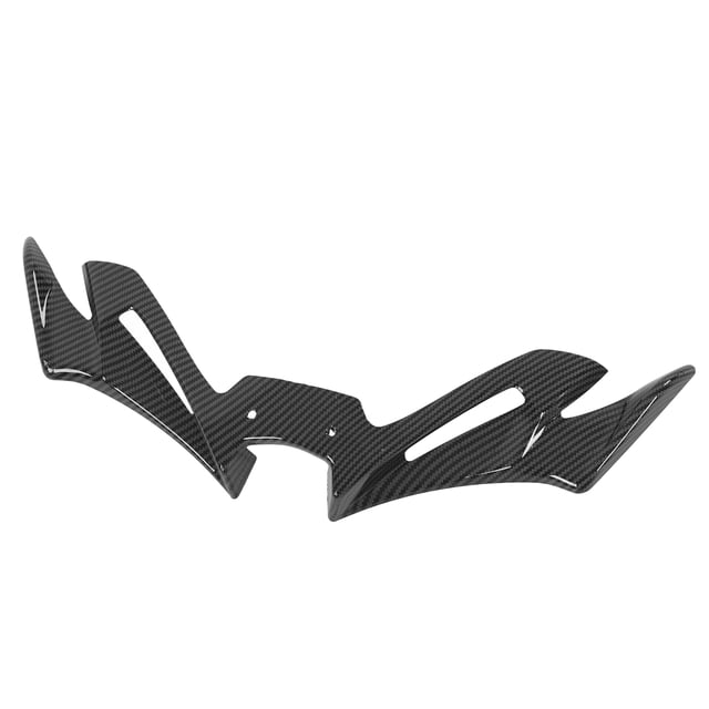 Beak Nose Extension, Stylish Carbon Fiber Style Scratch Resistant Front Fairing Wing ABS High Hardness For Motorcycle Replacement For R25 R3 2019+