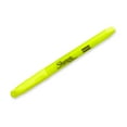 Sharpie Pocket Highlighters, Chisel Tip, Fluorescent Yellow, 4 Count