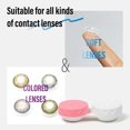 thumbnail image 4 of Dhoptical 8 Pack Pink Contact Lens Cases,Outdoor Portable Mini Contact Lens Kit,Perfect for Travel & Everyday Use, 4 of 7