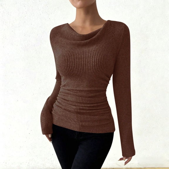 Casual Knit Thermal Underwear Top Soft Warm Base Layer Shirt For Cold Weather Comfort And Everyday Wear With Breathable Stretch Fit