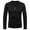 Black, variant on Fall Shirts for Men Solid Color Slim Casual Pullover Long Sleeve Shirt Blouse