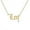 Gold J, variant on Latrodar New Fashion 12 Necklace English Alphabet Necklace Gold up to 50% Off