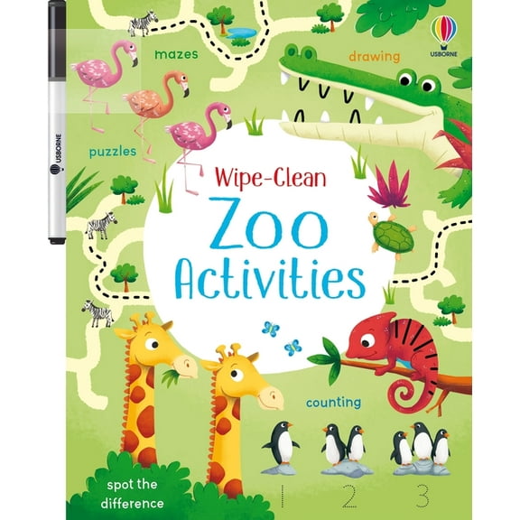 Wipe-Clean Activities Wipe-Clean Zoo Activities, (Paperback)