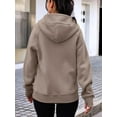 thumbnail image 6 of Womens Zip Up Hoodies Fleece Jackets Sweatshirts Fall Outfits Sweaters With Pockets Winter Y2k Clothes, 6 of 11
