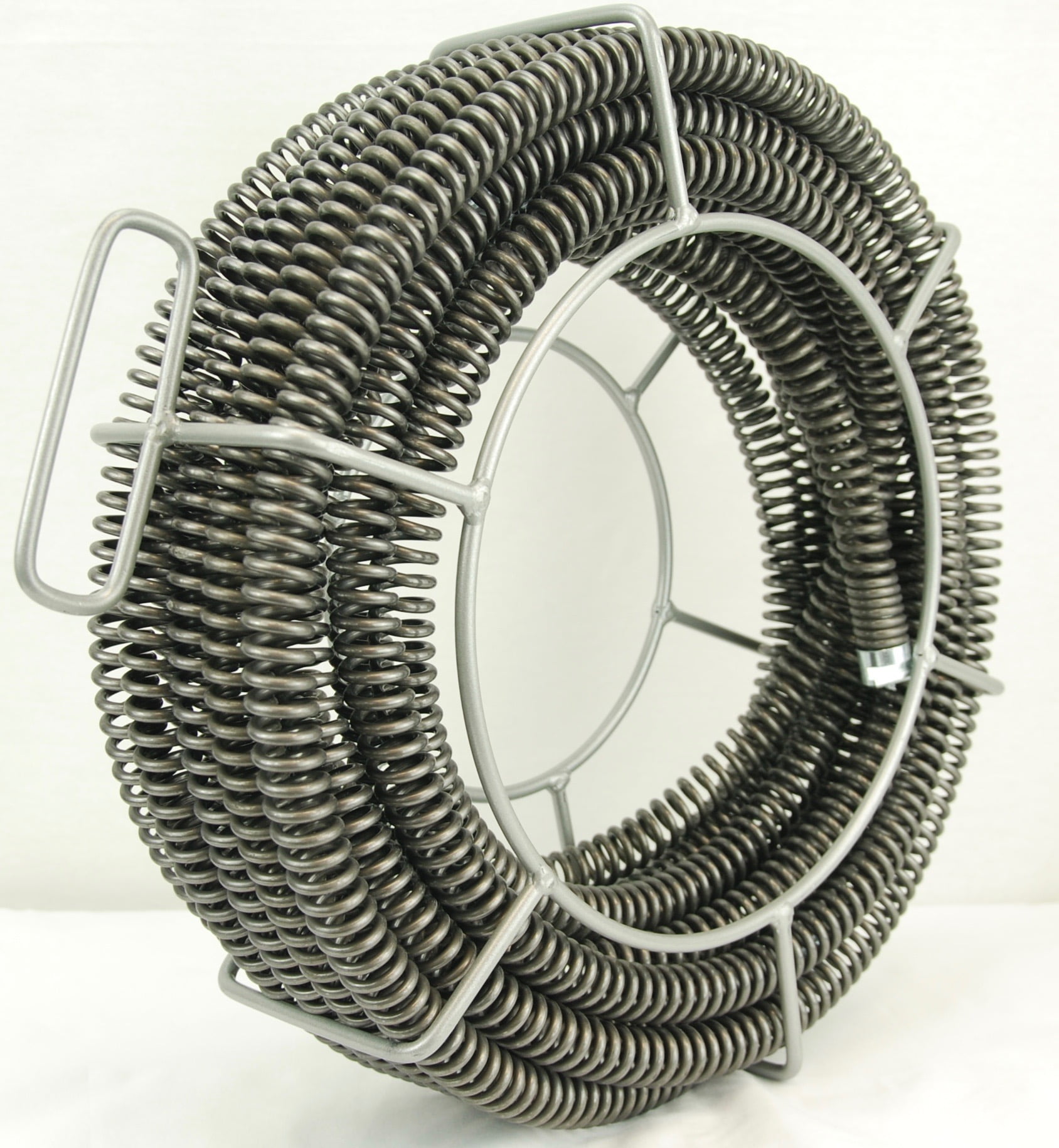BLUEROCK 7/8" x 45' Sectional Pipe Drain Cleaning Cable & Carrier fits