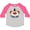 Heather and Hot Pink, variant on Inktastic Big Clown Face Boys or Girls Toddler T-Shirt