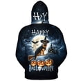 thumbnail image 2 of Happy Halloween German Shepherd Witch Pumpkins Bats All Over Print 3D Hoodie Unisex Merch Hoodies Alsatian Dog Lover Gifts - 13012, 2 of 6