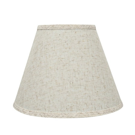 Aspen Creative 58877 Transitional Hardback Empire Shape UNO Construction Lamp Shade in Flaxen, 12" Wide (6" x 12" x 9")