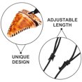 thumbnail image 3 of ROMANSENTIAL 4Pcs Hawaiian Style Shark Tooth Pendant Necklace for Men Surfer Jewelry Accessory, 3 of 8