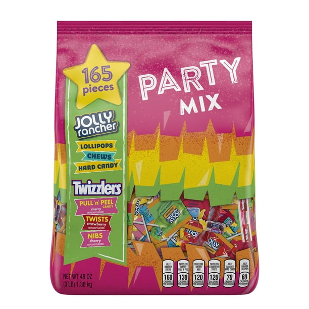 Jolly Rancher and Twizzlers, Assorted Chewy and Hard Candy Party Mix