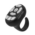thumbnail image 2 of Mini ratón de desplazamiento portátil recargable con Bluetooth y control remoto inalámbrico con punta de dedo Negro, 2 of 9