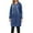 Blue, variant on Timegard Hoodies for Women Long Sleeve Comfort Zip up Fall Winter Casual Long Sweatshirt with Pockets