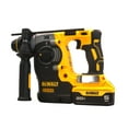 thumbnail image 4 of DEWALT 20V MAX XR Brushless 1” SDS Plus Rotary Hammer – Cordless Rotary Hammer Kit, 3-Mode, 2.1 Joules Impact Energy, SHOCKS Active Vibration Control, With 20V MAX XR 5.0Ah Lithium-Ion Battery, 4 of 8