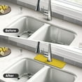thumbnail image 4 of Zufioo Corn 3 Kitchen Sink Splash Guard, Faucet Mat Splash Catcher, uper Absorbent Microfiber Sink Protector Mat,Kitchen Sink Mat，Bathroom Countertop Protect Ma, 4 of 7