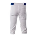 thumbnail image 4 of A4 Baseball Knicker Pant For Men in White/Navy | N6003, 4 of 5
