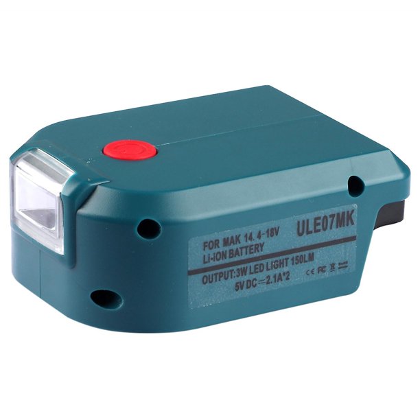 Adecuado Compatible con adaptador Led de batería de litio de 14,4/18v, en lugar de Adp05 B