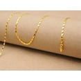 thumbnail image 5 of 1PCS 16-30inch 18KGF Gold Smooth Chain Necklace Accessorie Jewelry Necklace, 5 of 6