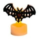 thumbnail image 2 of Set de Velas Sin Llama con Forma de Murciélago para Halloween | Plástico Amarillo | Decoración Ideal para Fiestas de Halloween | 8 X 6 X 3 Cm | 25 G | Luz Nocturna | Crea Un Ambiente Espeluznante, 2 of 6