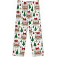 thumbnail image 5 of HPINK-T Women's Pajama Sets Christmas Cake Tree Long Sleeve Lounge Sets Pjs Sleepwear with Pockets, 5 of 6