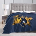 thumbnail image 4 of University of Akron Fleece Blanket, Very Soft Microfiber Flannel Blanket for Couch Warm and Cozy for All Seasons, 4 of 6