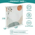 thumbnail image 3 of FORMRS 3 Ring Binder 1.5 inch with Pockets Set of 2 Clip Board 200 Sheets Capacity, Art Sun, 3 of 8