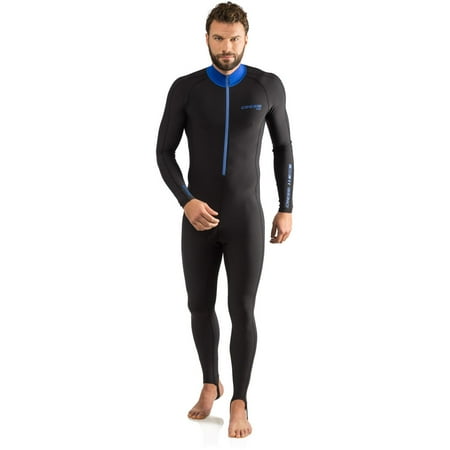 UPC: 0843607597876 | Cressi Men s Skin front zip Skin (Black/Blue  Small)