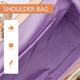 thumbnail image 5 of FOMIYES 1Pack Rectangular Clutch Bag in Purple Plush for Ladies Formal Events, 5 of 8