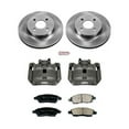 thumbnail image 2 of PowerStop Front Stock Replacement Brake Pad and Rotor Kit with Calipers Fits: NISSAN Select Models KCOE6096, 2 of 5