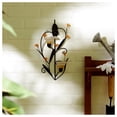 thumbnail image 6 of Gallery of Light Amber Lilies Decorative 2-Light LED Wall Sconce with Glass Shades (2 Count), 6 of 10