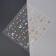thumbnail image 5 of Adhesivos para uñas LIDUNANWU Moon Star 5D en oro blanco estampado, 5 of 7