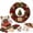 #3 Christmas Wreath, variant on Clearance! 3D Fabric Poke Wreath DIY Kit, 14" Christmas Wreath DIY Kit for Adults, Beginner-Friendly Holiday Wreath Making Kit & Door Decor (Santa)