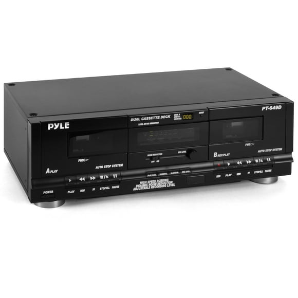 Reproductor multimedia digital con doble casete Pyle Home 110 V/220 V