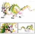 thumbnail image 2 of Dragon Figurine Magic Dragon Figurine Realistic Plastic Flying Dragon Figurine for Collection Science Educational Prop Miniature Magic Dragon Statue H, 2 of 3