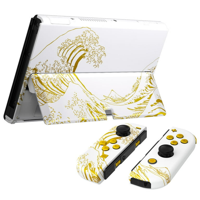 eXtremeRate Full Set Shell for Nintendo Switch OLED, Console Back