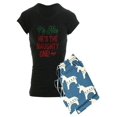 thumbnail image 1 of CafePress - I'm Nice He's The Naughty One Pajamas - Women's Dark Pajamas, 1 of 1