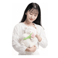 thumbnail image 4 of Corderito Tulipan Cordero Peluche Felpa Xtellar Color blanco, 4 of 4