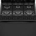 thumbnail image 4 of COMBO ESTUFA WHIRLPOOL WFR3400B 30" NGO + REFRIGERADOR MIDEA MRD190CCDLSW 7P3 NEGRO C/DESP, 4 of 5