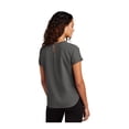 thumbnail image 2 of MERCER+METTLE Women's Stretch Crepe Crew | Lightweight Short Sleeve Top for Women, Dressy T-Shirt for Work & Casual Wear - Anchor Grey M, 2 of 4