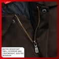 thumbnail image 4 of Firestone Mens Coveralls Water-Resistant Twill Workwear Durable Quilted Lining Utility Jumpsuit, 4 of 7