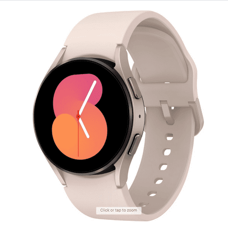 Samsung Galaxy Watch 5 Smartwatch Cellular LTE Version- Unlocked / 40mm Pink Gold/ W/ Advanced Sleep Coaching, Bioactive Sensor, Water Resistance [Restored]