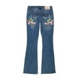 thumbnail image 2 of Ed Hardy Swallow Low Waist Bootcut Jean - WEHD8800-1 (Retro Medium, S), 2 of 2